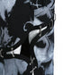 Deconstructed Safety Pin Print Skirt